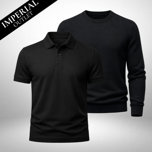 Set: Polo-Shirt + Pullover