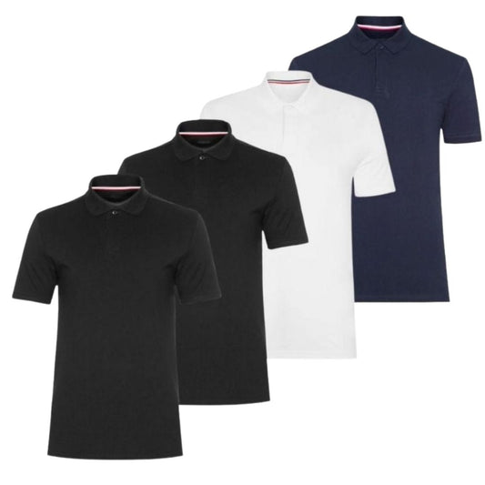 4er-Set Poloshirts – 2 kaufen, 2 gratis erhalten