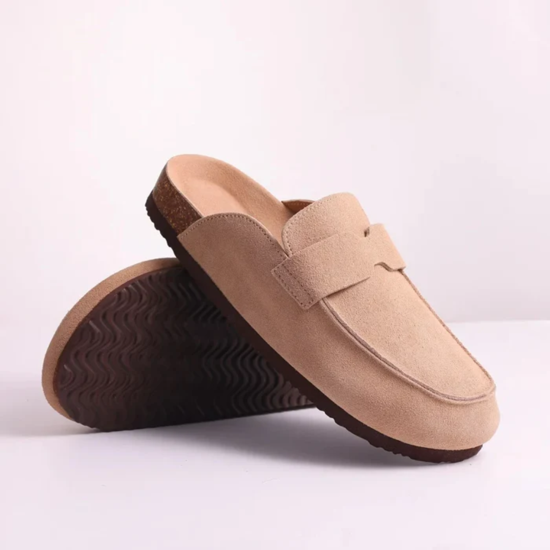 Herren-Sandale aus Wildleder