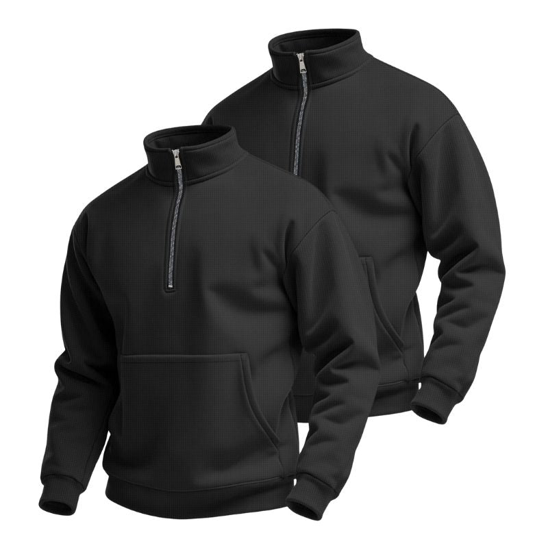 Half-Zip Pullover Doppel-Deal (Lagerabverkauf)