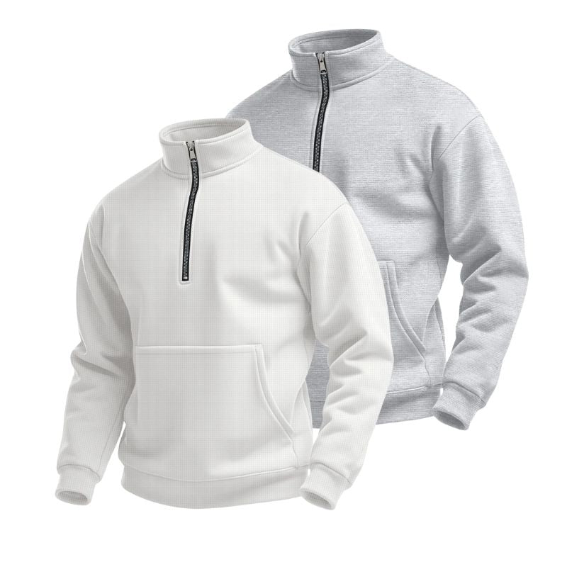 Half-Zip Pullover Doppel-Deal (Lagerabverkauf)