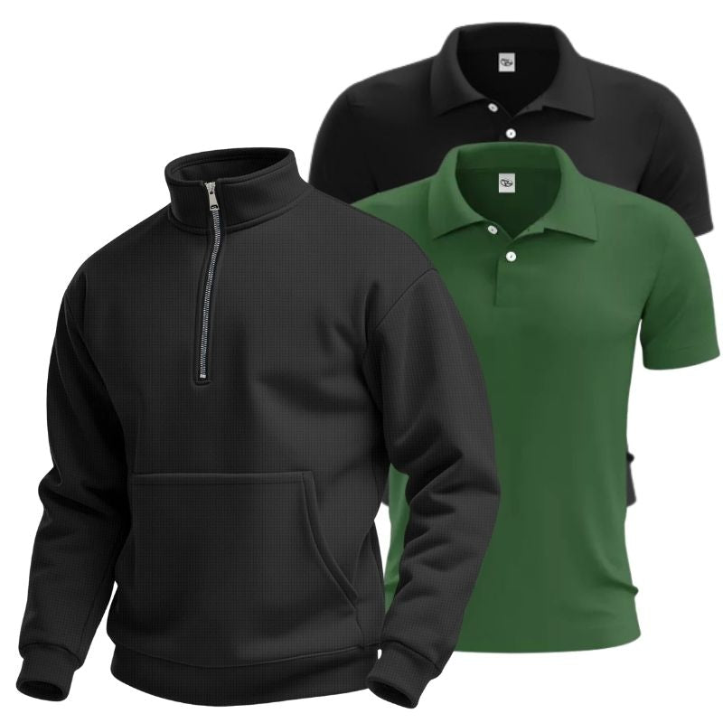 Jacke mit 2 kostenlosen LC-Poloshirts – Abverkauf
